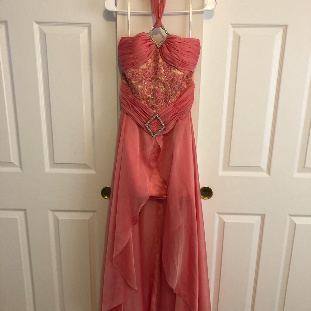 High-low prom dress